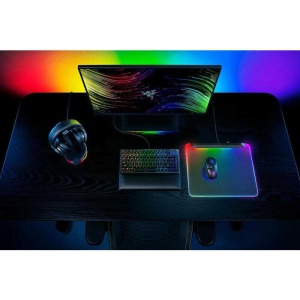 Mouse pad gaming RGB Razer Firefly V2 Pro, 15 zone iluminare, USB-C, negru - Img 4