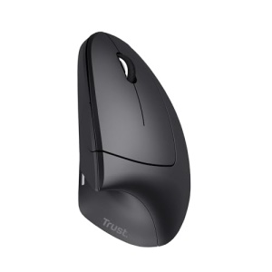 Mouse vertical fara fir Trust Verto, mouse ergonomic fara fir, prevenirea bratului mouse-ului/cotului de tenis (sindrom RSI), 800-1600 DPI, mouse fara fir pentru dreptaci, PC, computer, laptop, Mac, cu baterii - Img 13