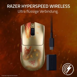 Mouse wireless gaming ultralight Razer Viper V3 Pro Dragon Lore, 54g, 35000 DPI, 95 ore autonomie - Img 6