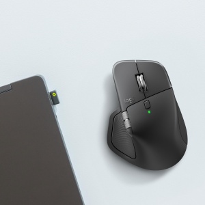 Mouse wireless Logitech MX Master 4 Business 8K DPI MagSpeed Scroll Bluetooth USB-C Grafit - Img 2
