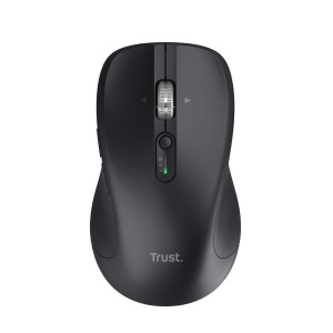 Mouse wireless Trust Treva, Bluetooth 2.4GHz, scroll rapid, negru