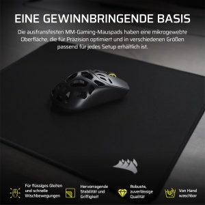 Mousepad Gaming Corsair MM XXXL, 1220 x 590mm, Negru - Img 2