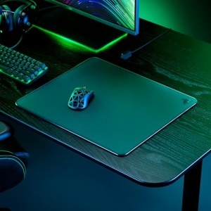 Mousepad gaming din sticla Razer Atlas, 450x400x5mm, ultra-neted, negru - Img 11