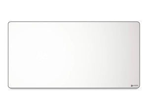 Mousepad Gaming GLORIOUS XXL, Suprafata Gata, Ruschfester, Alb