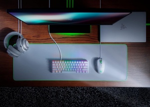Mousepad Gaming Razer Goliathus Extended Chroma Mercury XXL cu RGB, Alb - Img 8