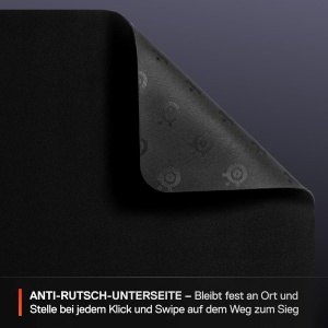 Mousepad Gaming SteelSeries QcK, Negru, 320mm x 270mm, Rutschfest - Img 4