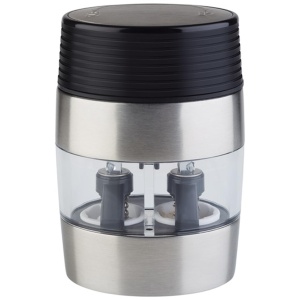 Mulina de sare si piper APS 2 in 1, 10 cm, ceramica, inox