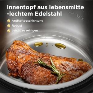 Multicooker Midea 6L, 9-in-1, 14 functii, negru - Img 10