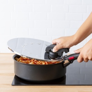 Multideckel Tefal Ingenio L98298 20-28 cm Inox Compatibil cu Tigaile si Vasele Ingenio - Img 7