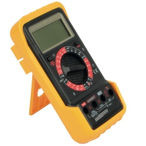 Multimetru digital Bruder Mannesmann M99448 LCD mare cu memorie de date - Img 3