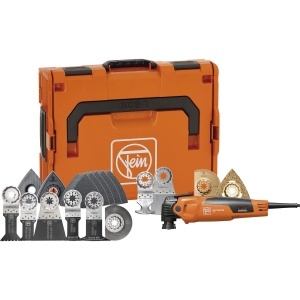 Multitool FEIN Multimaster MM 500 Plus, 350W, sistem anti-vibratii, 62 accesorii