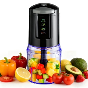 Multizerkiner electric VINATO 300W, 500ml, 3-in-1 pentru legume, carne si ierburi