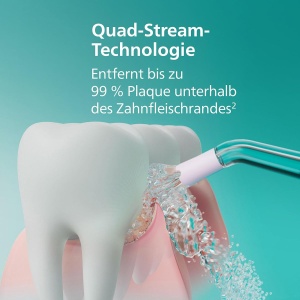 Munddusche fara fir Philips Sonicare Power Flosser 3000, alb, 250 ml - Img 3