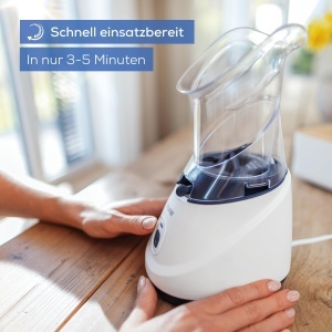 Nebulizator Beurer SI 31, umidificator silentios pentru nas, gura si gat, cu paduri aromatice - Img 3