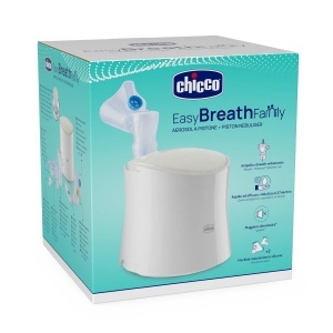 Nebulizator Chicco Easy Breath Family, ultracompact, cu 2 masti din silicon - Img 4