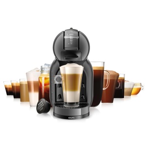 NESCAFE DOLCE GUSTO Krups Mini Me KP1238 Aparat de cafea pentru espresso si alte bauturi pe capsule, automat, negru/antracit - Img 3