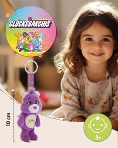 Nici Glucksbarchis Bester-Freund-Barchi 10cm Lila Breloc Plus cu Inel Chei - Img 2