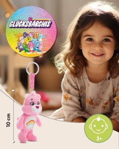 NICI HurraBarchi 61370 Breloc din Plus cu Inel pentru Chei 10cm Multicolor - Img 2