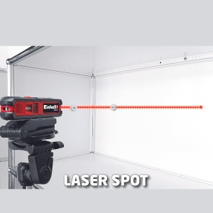 Nivela laser Einhell TC-LL 1 proiectie linii si puncte cu suport de perete - Img 6