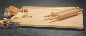 Nudelholz Zenker Teigroller Patisserie 44 cm Buchenholz pentru aluat culoare maro - Img 3