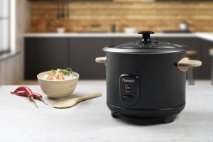 Oala de fiert orez Bestron ARC180BW, 1.8L, 700W, neagra - Img 4