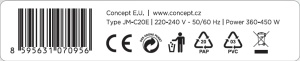 Oala de fiert orez Concept RE4040, 2 l, negru cu decor din lemn - Img 8