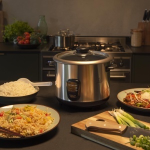 Oala de gatit orez Emerio RCE-110118.5, 1.5L, 500W, inox - Img 2