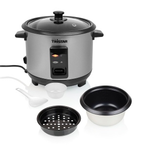 Oala de gatit orez Tristar RK-6144, 1L, 400W, inox