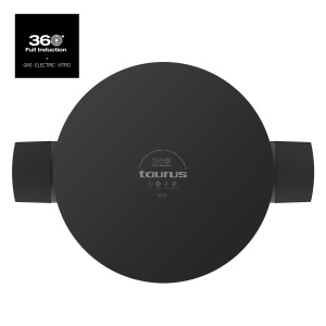 Oala din aluminiu Taurus Best Moments, 24 cm, antiaderenta, neagra - Img 5