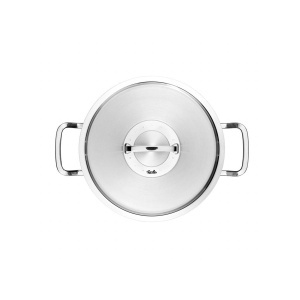 Oala din inox Fissler Original-Profi, 20 cm, 4 L, cu capac metalic - Img 3