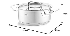 Oala Fissler Original-Profi Collection 20 cm 26 L Inox Inductie - Img 3