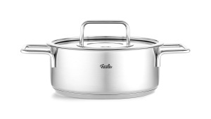 Oala Fissler Pure Collection 24 cm 39L Otel Inoxidabil Capac Sticla Inductie - Img 4