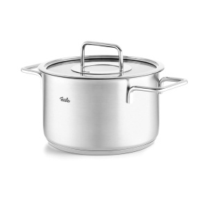 Oala Fissler Pure Collection din inox, 20 cm, 3.6L, cu capac din sticla - Img 3