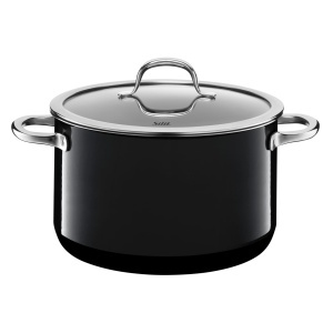 Oala inalta Silit Passion Black 16cm, 2.0l, Silargan, negru