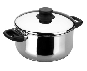 Oala Lacor Garinox 14320 cu capac 20 cm 3 litri calitate premium