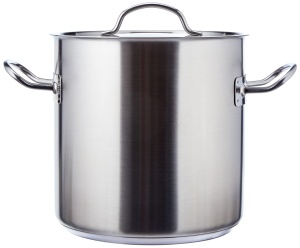 Oala pentru supa LACOR 50124, 24 cm, argintie, cu capac - Img 2