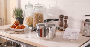 Oala sub presiune Lagostina La Classica Lagofusion, 22 cm, 3.5 l, cu accesorii - Img 2