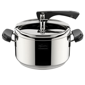 Oala sub presiune Lagostina La Classica Lagofusion, 22 cm, 5 l, inox - Img 3