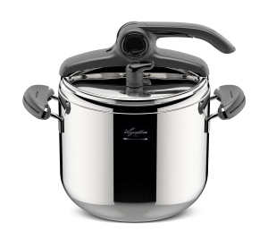 Oala sub presiune Lagostina Mia LagoeasyUP 7 l, inox 1810, cu deschidere usoara