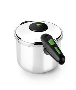 Oala sub presiune Monix Presto 7 L, inox 1810, cu maner ergonomic