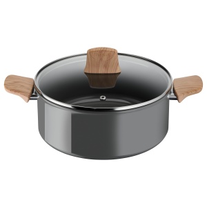 Oala Tefal Ceramic Renew 24 cm Antiaderenta Ceramica Eco-Friendly