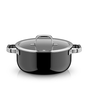 Oala WMF Fusiontec Mineral Pro 24 cm Negru Material Durabil si Rezistent la Zgarieturi