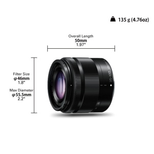 Obiectiv Panasonic Lumix G Vario H-FS35100E Telezoom 35-100mm Stabilizator Optic Negru - Img 7