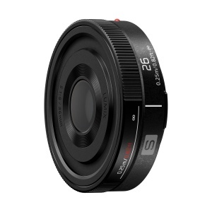 Obiectiv Panasonic LUMIX S 26mm F8 Pancake Compact si Usor