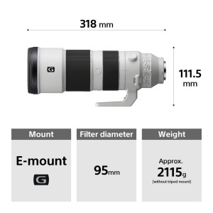 Obiectiv Telefoto Sony SEL200600G, 200-600mm, F5.6-6.3, E-Mount, ideal pentru sport si wildlife - Img 7