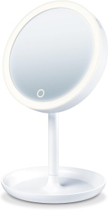 Oglinda cosmetica iluminata Beurer BS 45, LED, 5x marire, touch sensor
