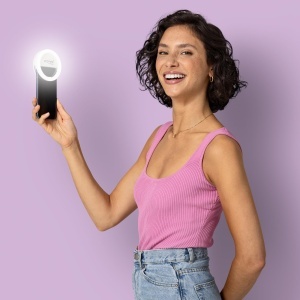 Oglinda de machiaj Ecomed CM-20E cu LED, compacta, cu functie 2in1 - Img 3