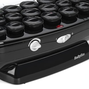 Ondulatoare termice BaByliss RS035E 20 role ceramice tehnologie ionica Negru - Img 2