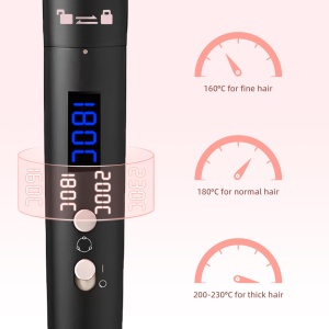 Ondulator 5-in-1 Keramik, Rosegold, 9-38mm, Control Temperatura LCD - Img 4
