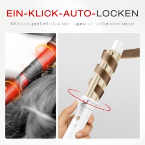 Ondulator Automatik ANLAN, 32mm, 4 Temperaturi, 12 cm, Ceramica - Img 2
